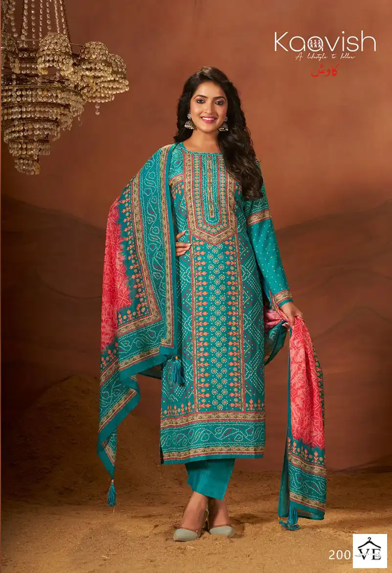 Kaavish Payal Pure Musline Silk Wholesale Designer Salwar Suit Catalog — Wholesale Salwar Suits, MPA wholesale from Surat — view 2