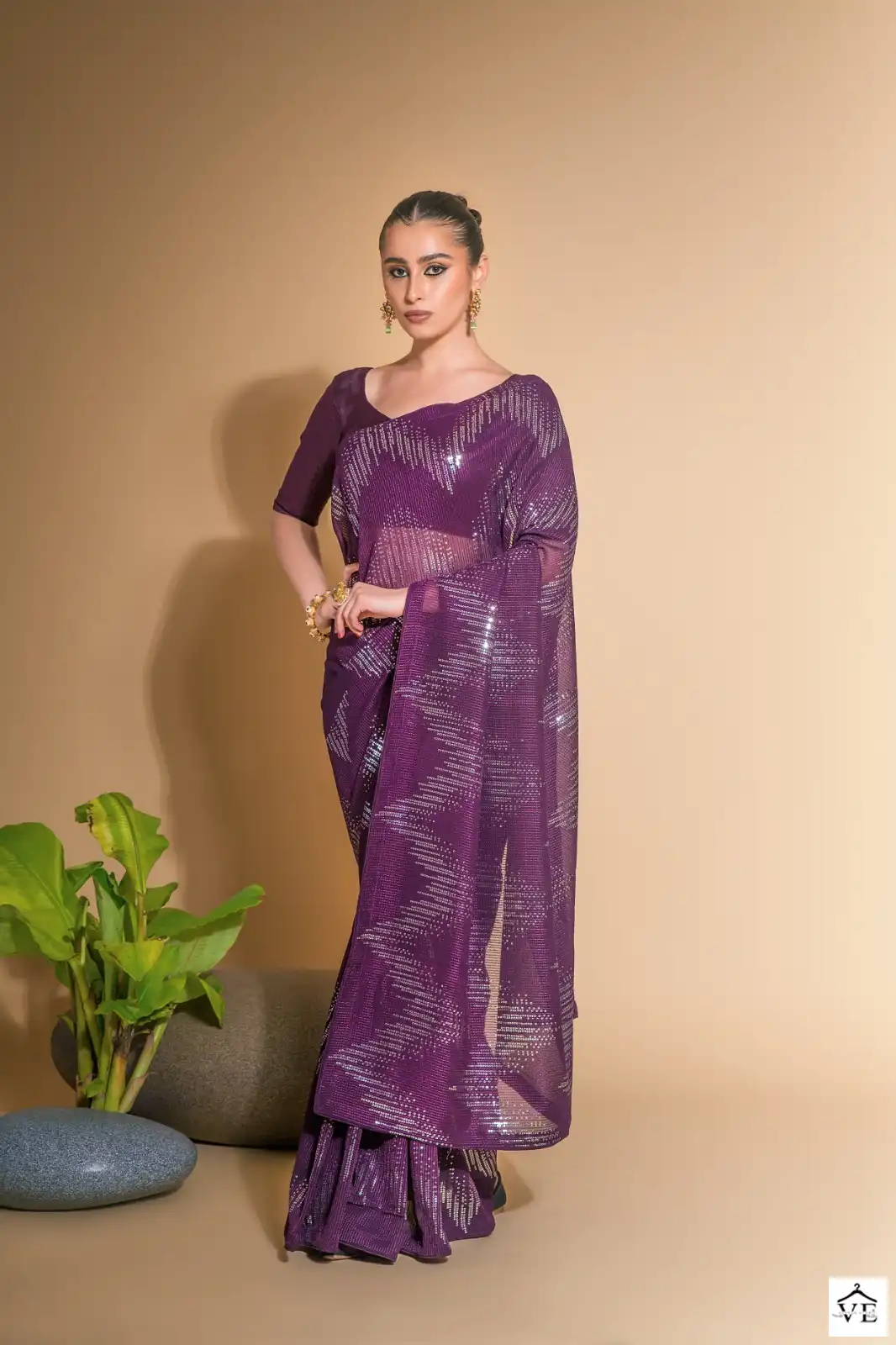 Pc Sequence Vol 21 Georgette Wholesale Fancy Sarees Catalog — Wholesale Sarees, MPA wholesale from Surat - Gallery Image 2