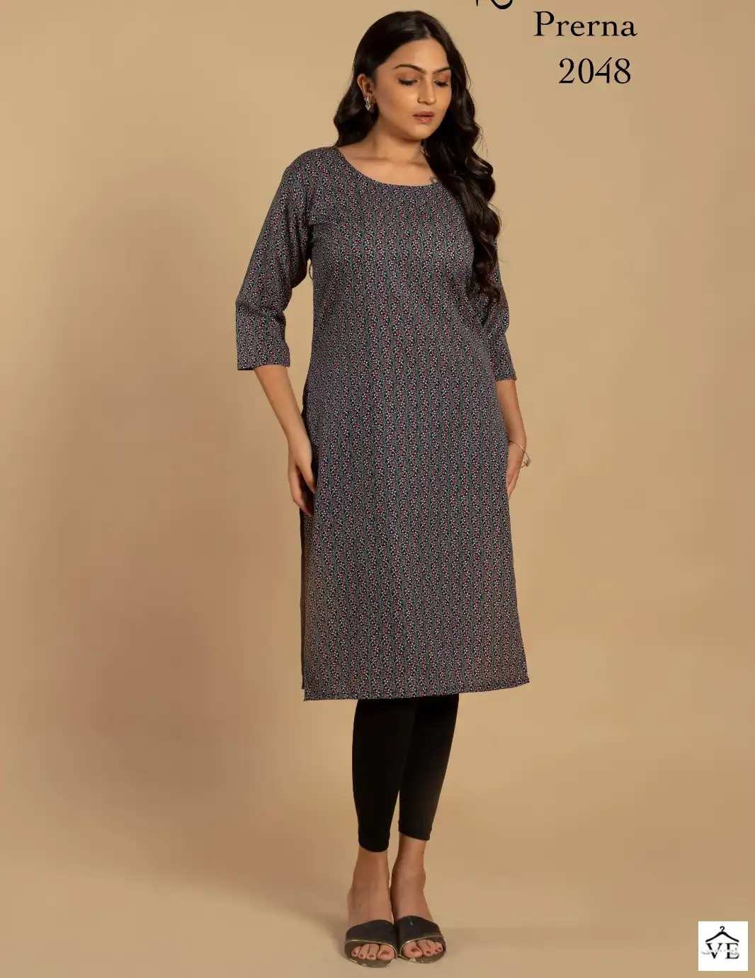 VE Prerna Soft Indo Cotton Wholesale Kurti Catalog — Wholesale Kurtis, MPA wholesale from Surat — view 1
