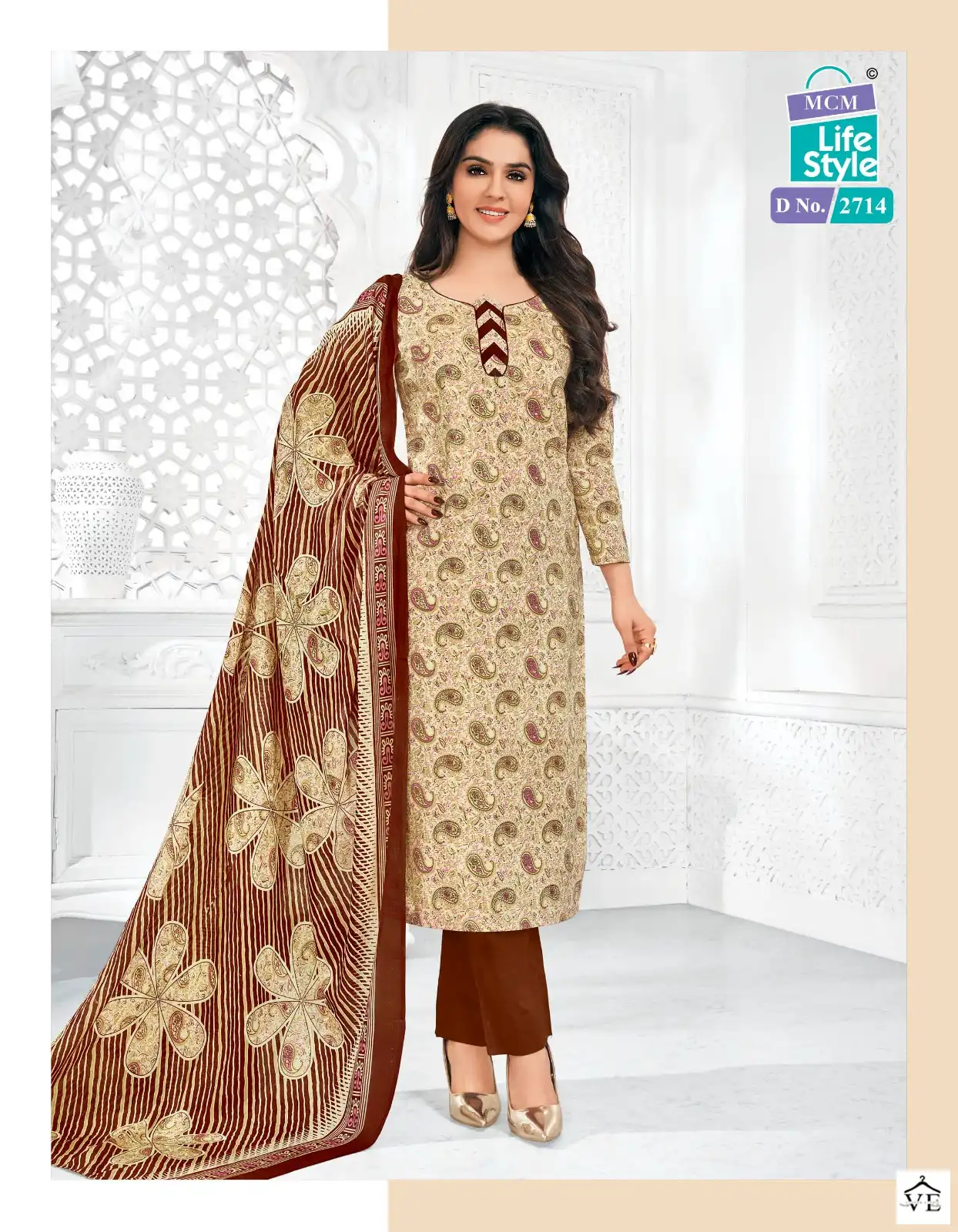 Mcm Lifestyle Priyalaxmi Vol 27 Cotton Wholesale Fancy Printed Salwar Suit Catalog — Wholesale Salwar Suits, Mcm wholesale from Surat - Gallery Image 14