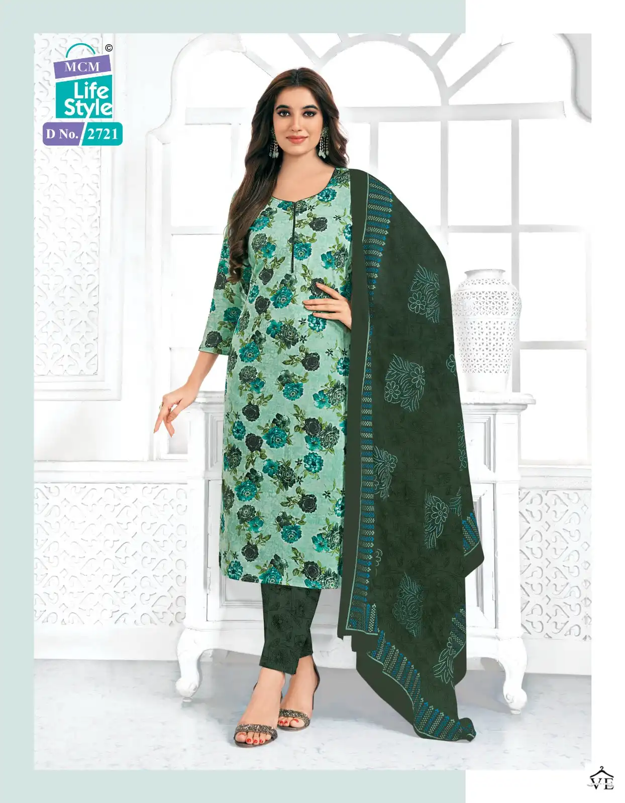 Mcm Lifestyle Priyalaxmi Vol 27 Cotton Wholesale Fancy Printed Salwar Suit Catalog — Wholesale Salwar Suits, Mcm wholesale from Surat - Gallery Image 8