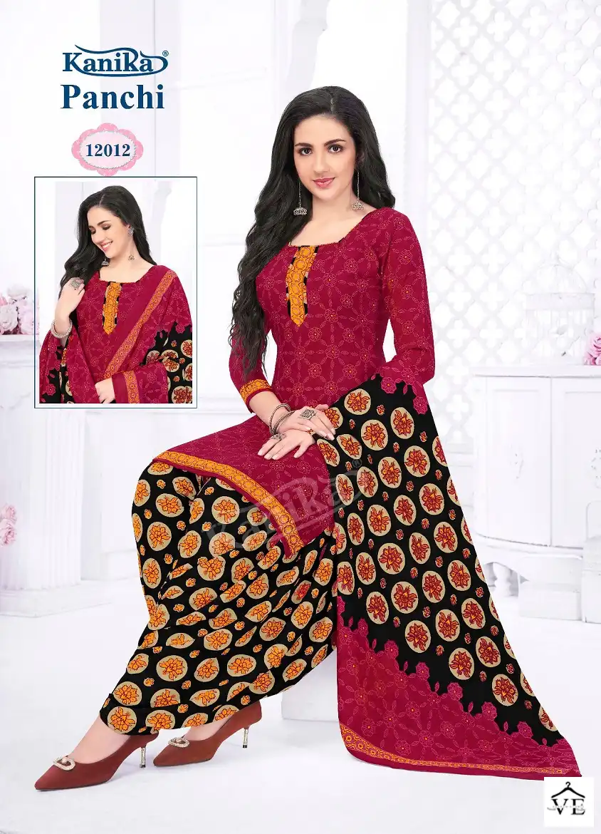 Kanika Panchi Vol 12 Indo Cotton Wholesale Readymade Salwar Suit Catalog — Wholesale Salwar Suits, MPA wholesale from Surat - Gallery Image 12