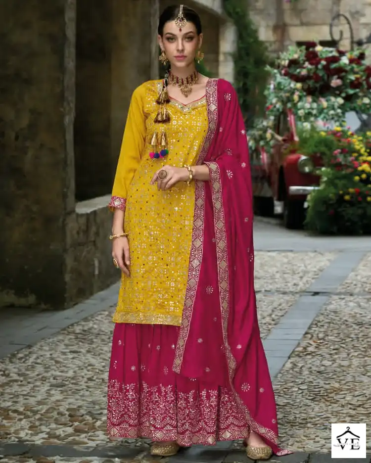 Eba Lifestyle Parul Premium Silk Wholesale Designer Suits Catalog — Wholesale Salwar Suits, Eba Lifestyle wholesale from Surat — view 1