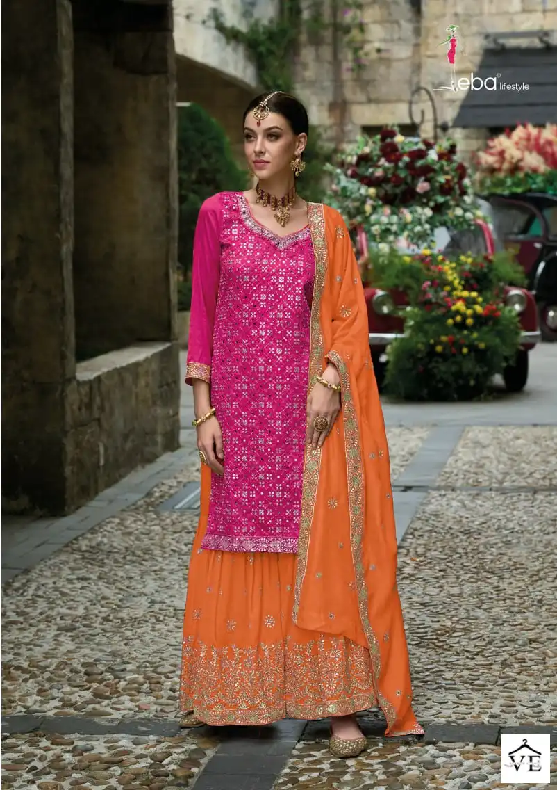 Eba Lifestyle Parul Premium Silk Wholesale Designer Suits Catalog — Wholesale Salwar Suits, Eba Lifestyle wholesale from Surat - Gallery Image 2