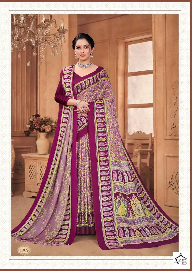 Silk Villa Shawal Vol 28 Pashmina Wholesale Saree Catalog — Wholesale Sarees, MPA wholesale from Surat - Gallery Image 3