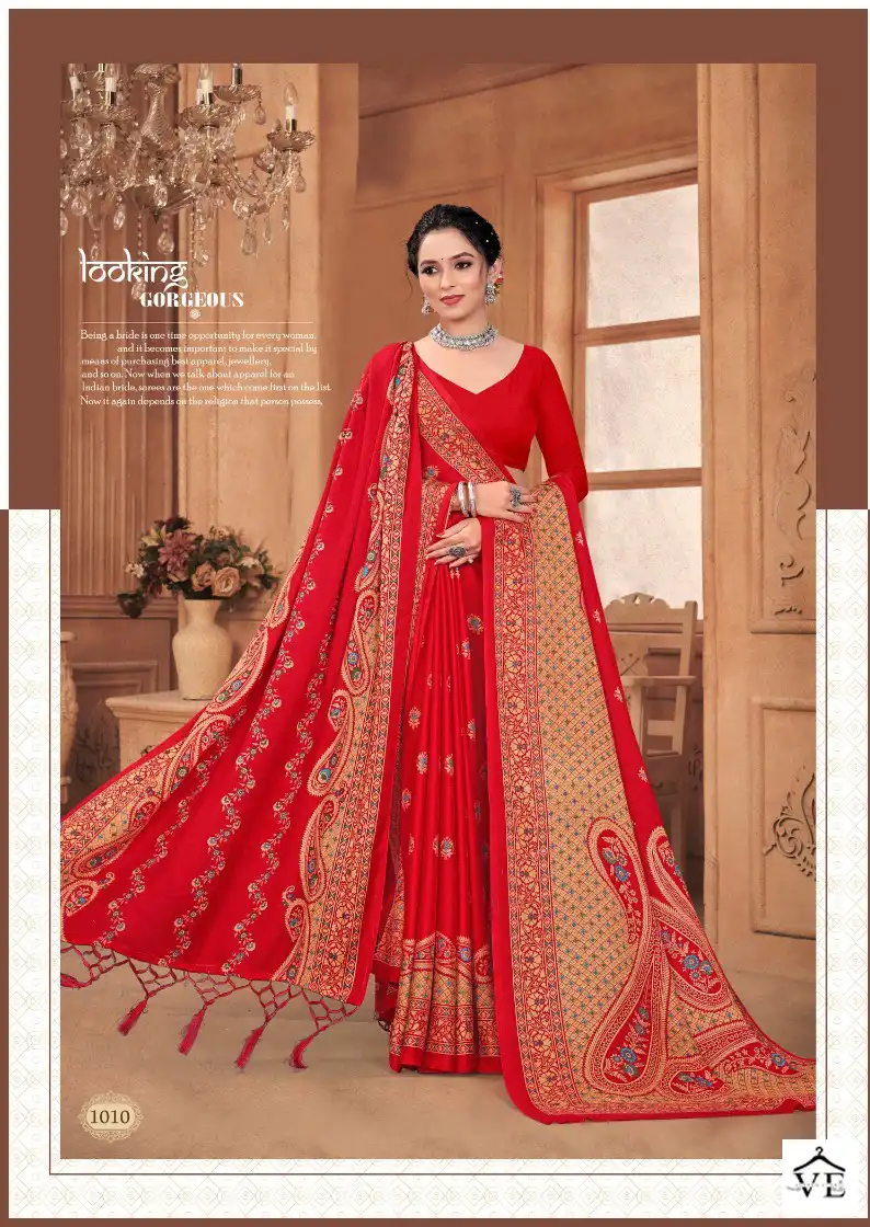 Silk Villa Shawal Vol 28 Pashmina Wholesale Saree Catalog — Wholesale Sarees, MPA wholesale from Surat - Gallery Image 4