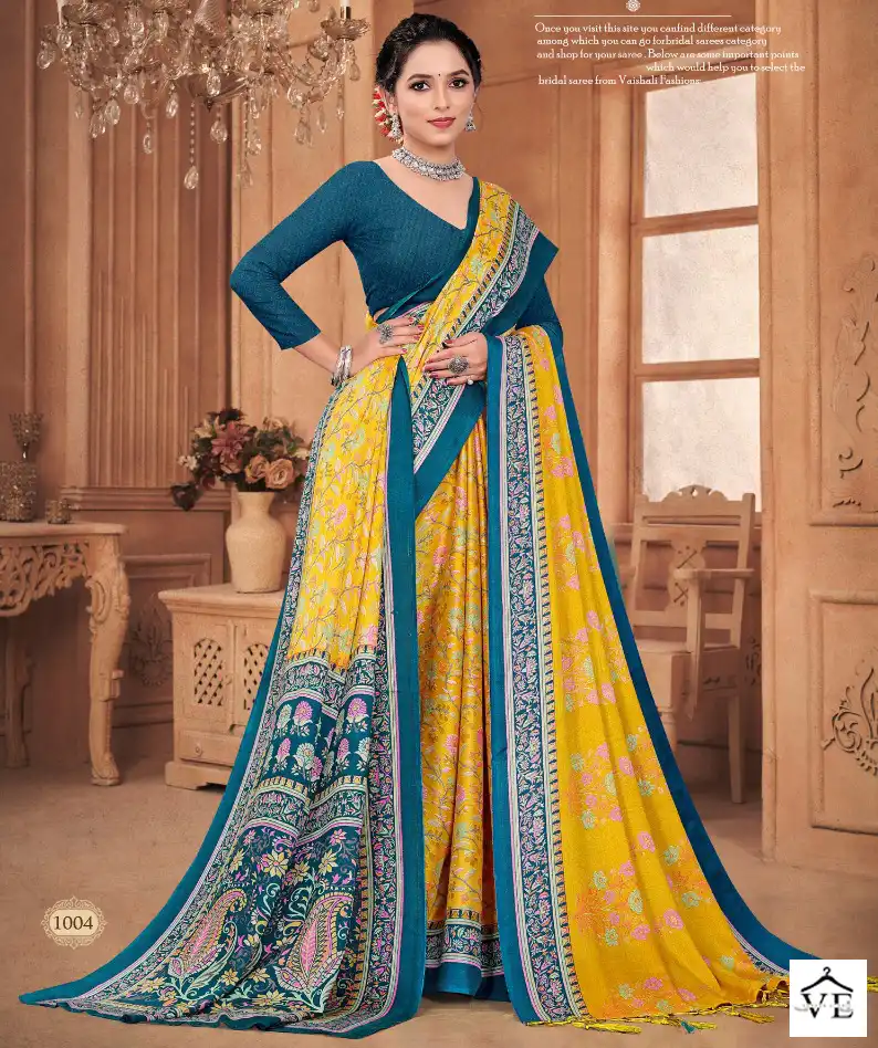 Silk Villa Shawal Vol 28 Pashmina Wholesale Saree Catalog — Wholesale Sarees, MPA wholesale from Surat — view 1