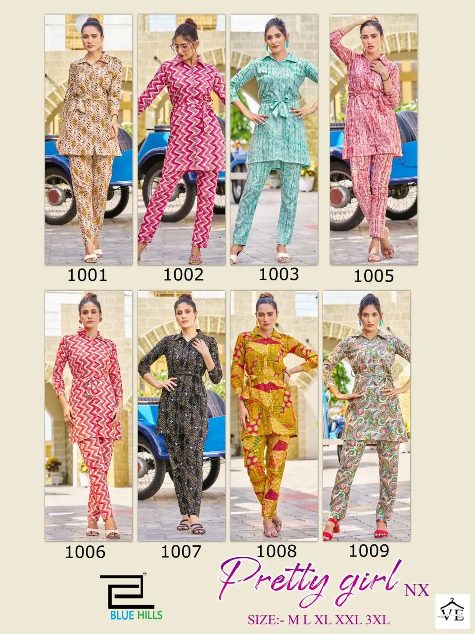 Blue Hills Pretty Girl Nx Rayon 14 Kg Wholesale Fancy Kurti With Pant Co-Ord Set  Catalog — Wholesale Kurtis, MPA wholesale from Surat — view 8