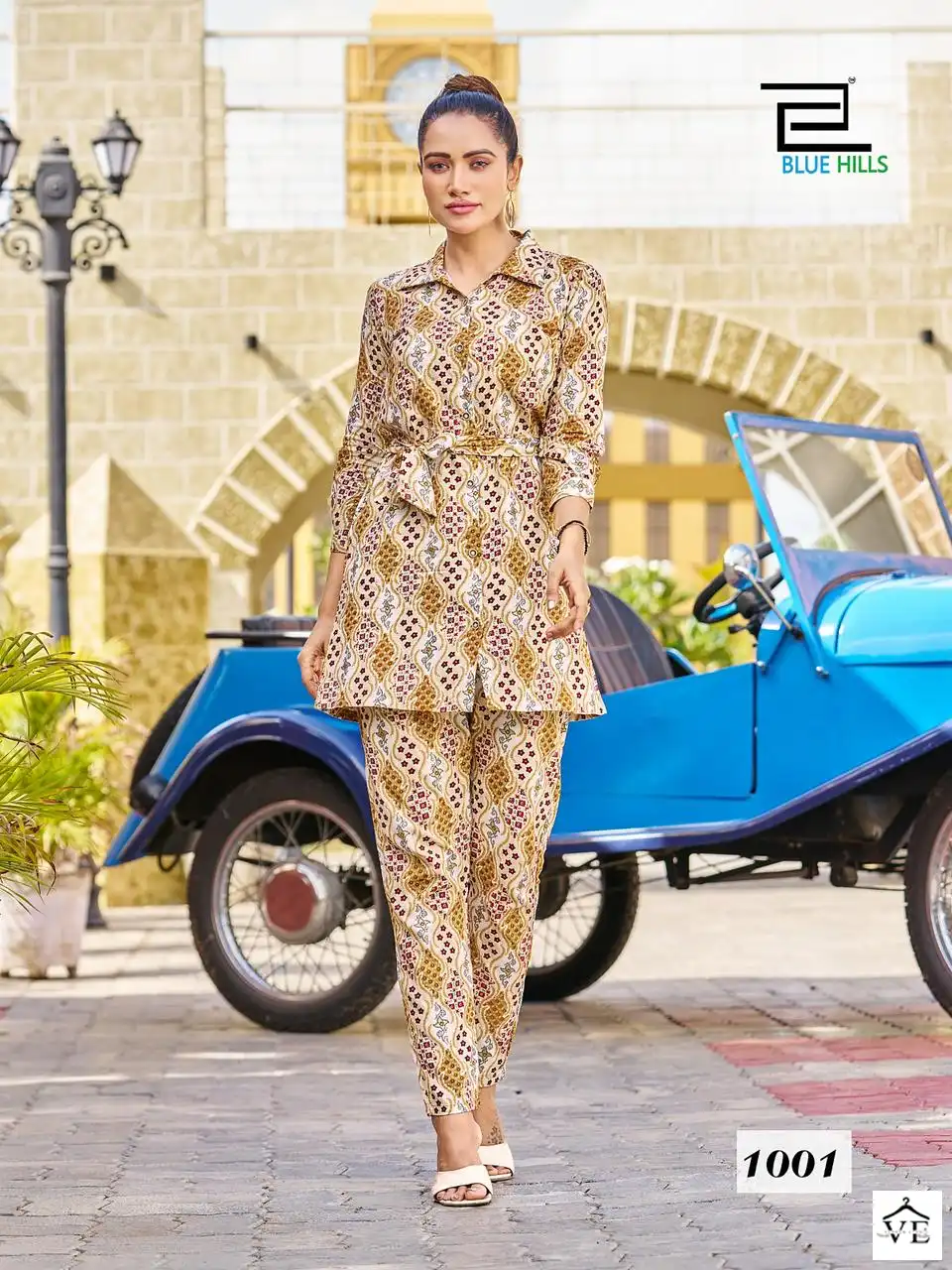 Blue Hills Pretty Girl Nx Rayon 14 Kg Wholesale Fancy Kurti With Pant Co-Ord Set Catalog — Wholesale Kurtis, MPA wholesale from Surat - Gallery Image 6