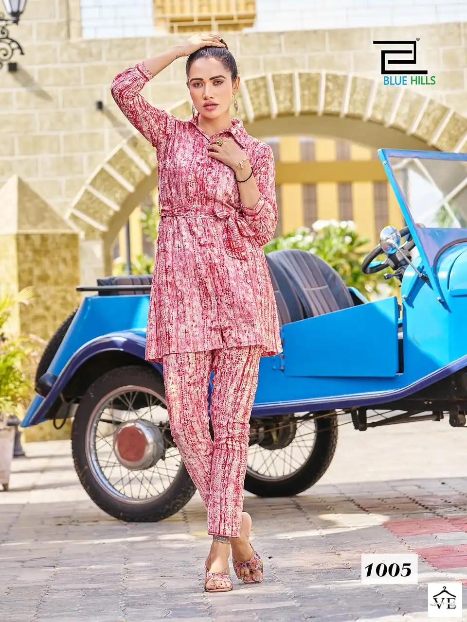 Blue Hills Pretty Girl Nx Rayon 14 Kg Wholesale Fancy Kurti With Pant Co-Ord Set Catalog — Wholesale Kurtis, MPA wholesale from Surat - Gallery Image 7