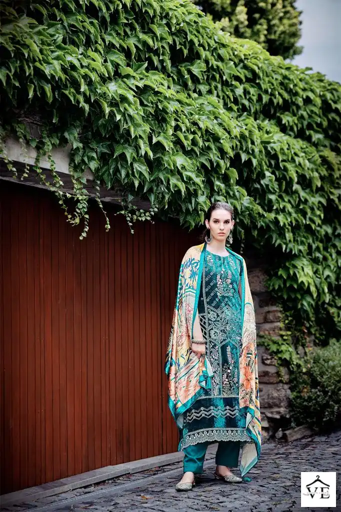 Aiqa Qataar Pure Velvet Wholesale Winter Wear Designer Suits Catalog — Wholesale Salwar Suits, MPA wholesale from Surat - Gallery Image 6