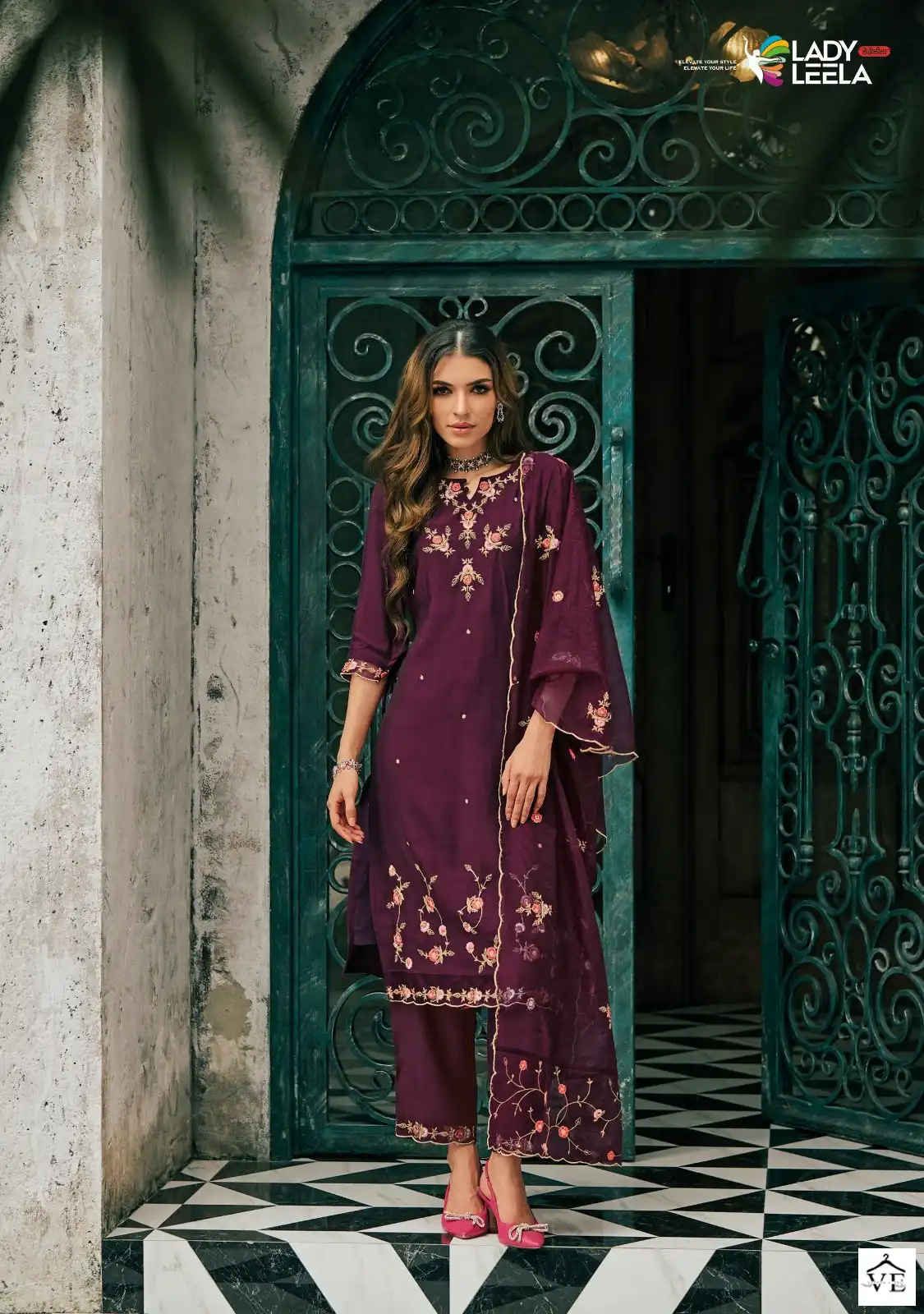 Lady Leela Raabta Pure Viscose Wholesale Designer Readymade Salwar Suit Catalog — Wholesale Salwar Suits, Lady Leela wholesale from Surat - Gallery Image 3