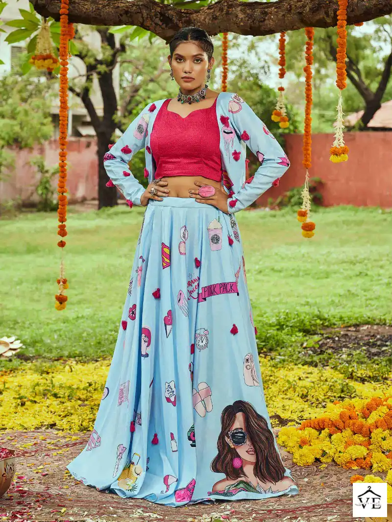 Shubhkala Raas Vol 5 Muslin Cotton Wholesale Navratri Chaniya Choli Catalog — Wholesale Lehenga, MPA wholesale from Surat — view 10