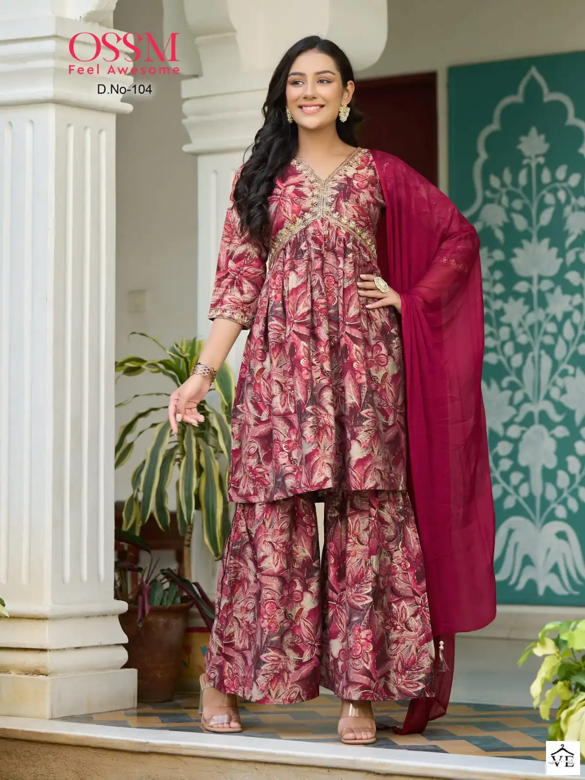 Ossm Raashi Premium Chanderi Modal Wholesale Designer Readymade Salwar Suit Catalog — Wholesale Salwar Suits, MPA wholesale from Surat - Gallery Image 6