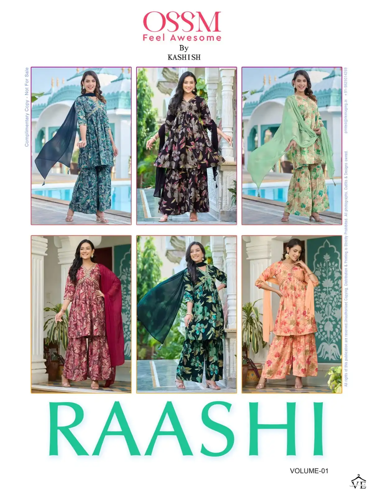Ossm Raashi Premium Chanderi Modal Wholesale Designer Readymade Salwar Suit Catalog — Wholesale Salwar Suits, MPA wholesale from Surat — view 7