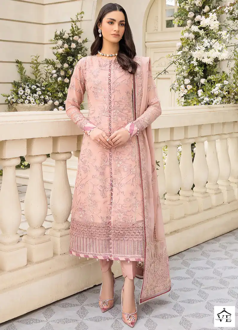 Dinsaa Ramsha Hit Vol 4-221 Heavy Faux Georgette Wholesale Pakistani Suit — Wholesale Salwar Suits, MPA wholesale from Surat — view 1