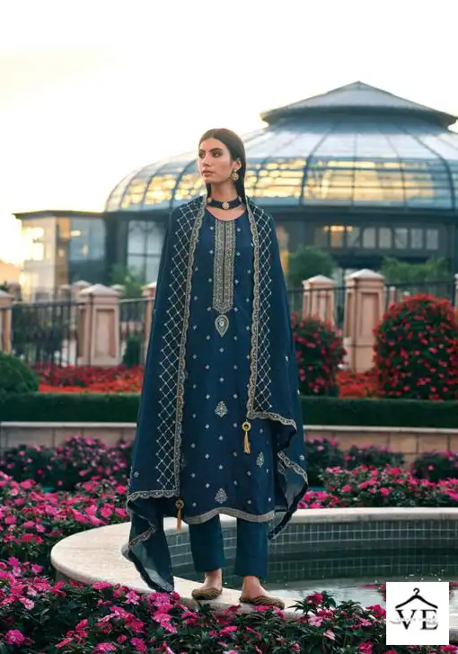 Kilory Trends Rang E Bahar Jacquard Wholesale Heavy Designer Festive Wear Salwar Suit Catalog — Wholesale Salwar Suits, MPA wholesale from Surat — view 5