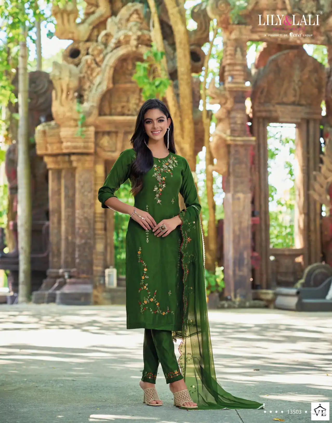 Lily & Lali Rang Ja Viscose Wholesale Designer Readymade Salwar Suit Catalog - Image 3