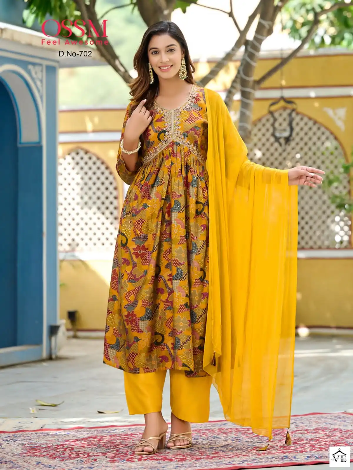 Ossm Resham Vol 07 Premium Chanderi Wholesale Readymade Salwar Suit Catalog — Wholesale Salwar Suits, MPA wholesale from Surat - Gallery Image 2