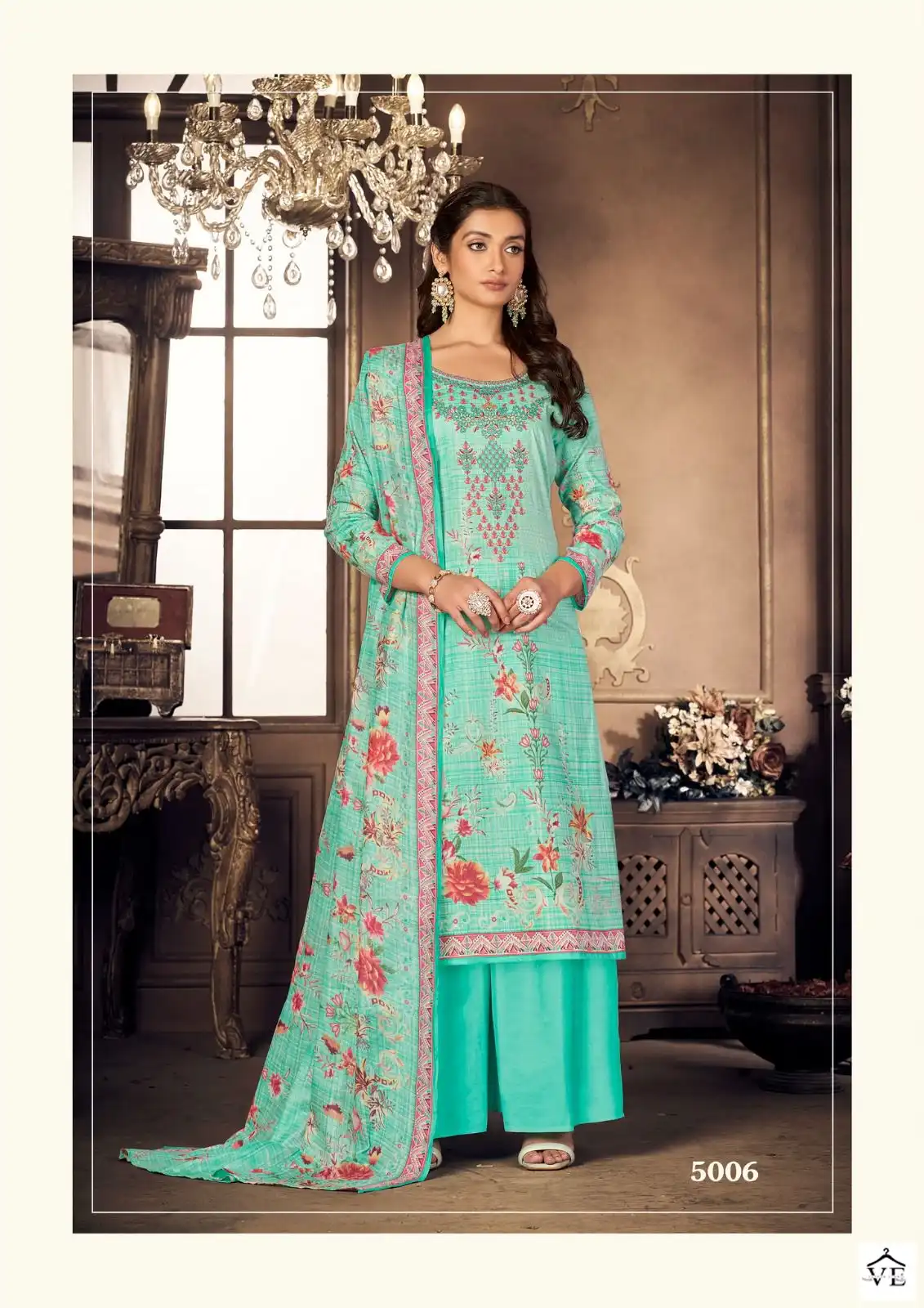 Yashika Riana Vol 5 Lawn Cotton Wholesale Salwar Suit Catalog — Wholesale Salwar Suits, MPA wholesale from Surat - Gallery Image 6