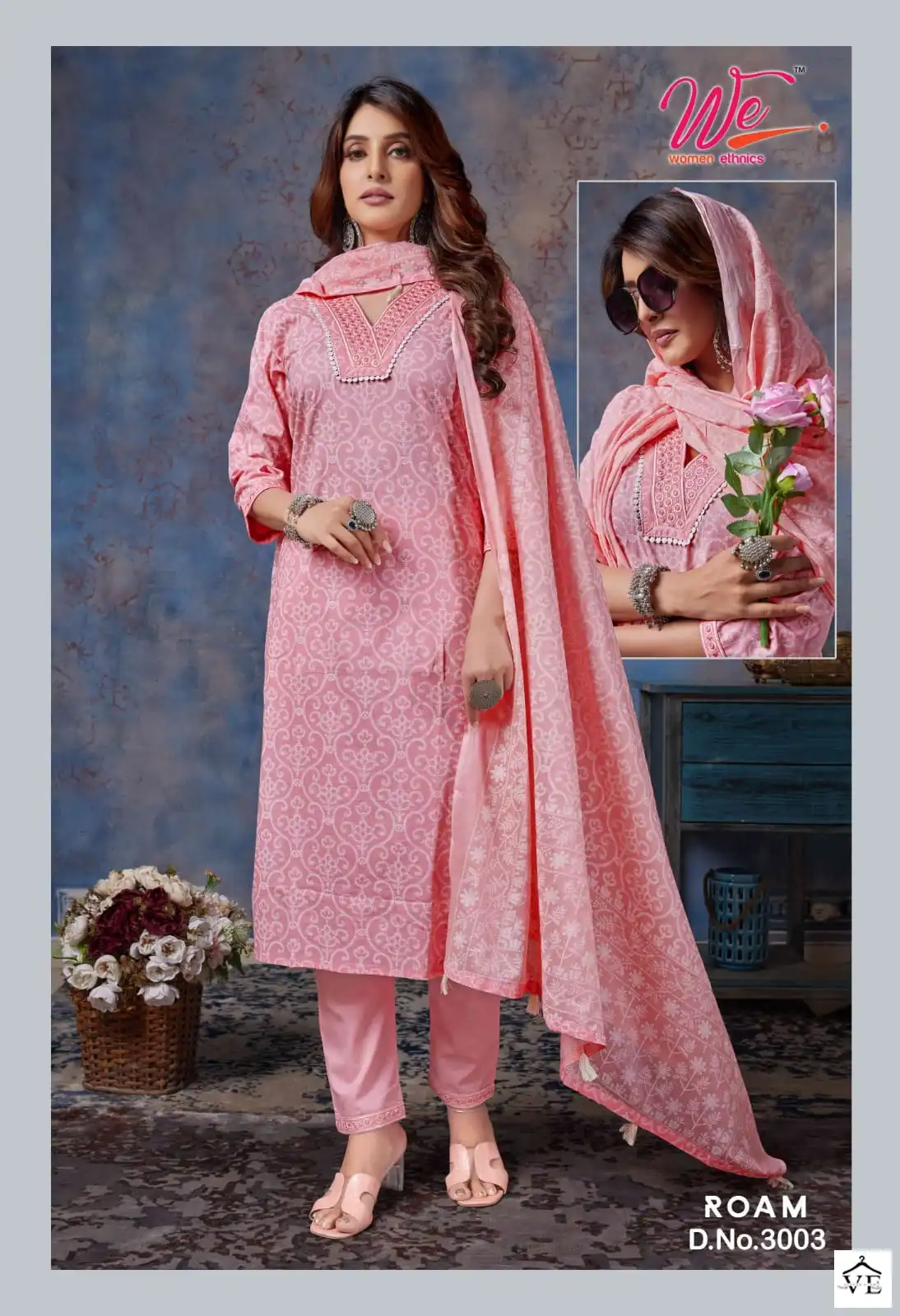 We Roam Pure Cotton Wholesale Readymade Salwar Suit Catalog — Wholesale Salwar Suits, MPA wholesale from Surat - Gallery Image 3