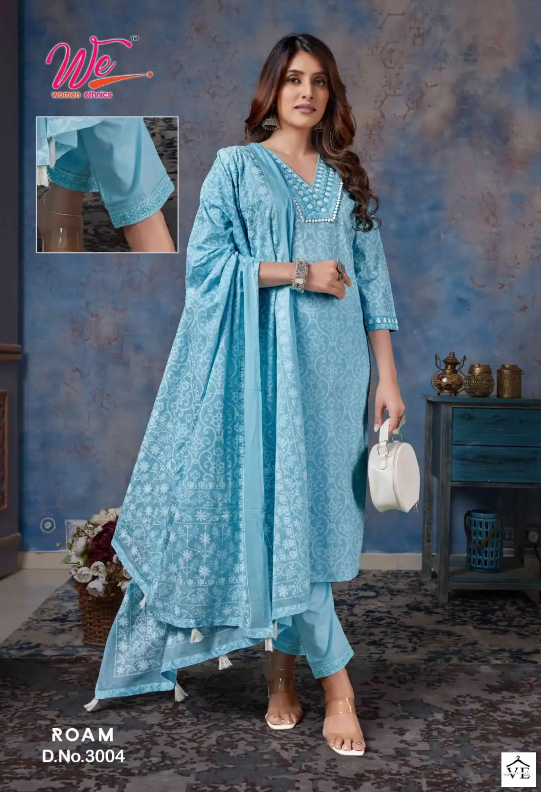 We Roam Pure Cotton Wholesale Readymade Salwar Suit Catalog — Wholesale Salwar Suits, MPA wholesale from Surat - Gallery Image 4