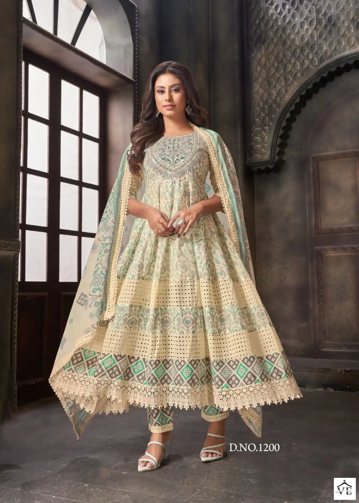 VE Rock Star Pure Cotton Wholesale Readymade Suits Catalog — Wholesale Salwar Suits, MPA wholesale from Surat - Gallery Image 4