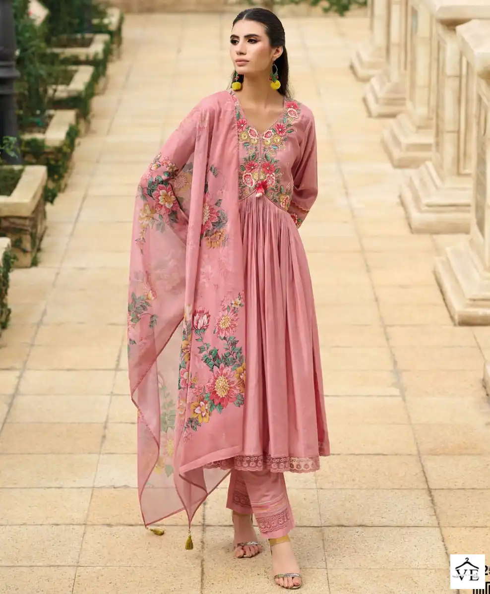 Kailee Fashion Rozani Pure Viscose Silk Wholesale Readymade Salwar Suit Catalog