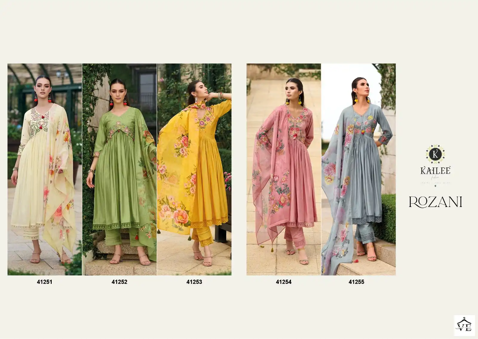 Kailee Fashion Rozani Pure Viscose Silk Wholesale Readymade Salwar Suit Catalog - Image 6