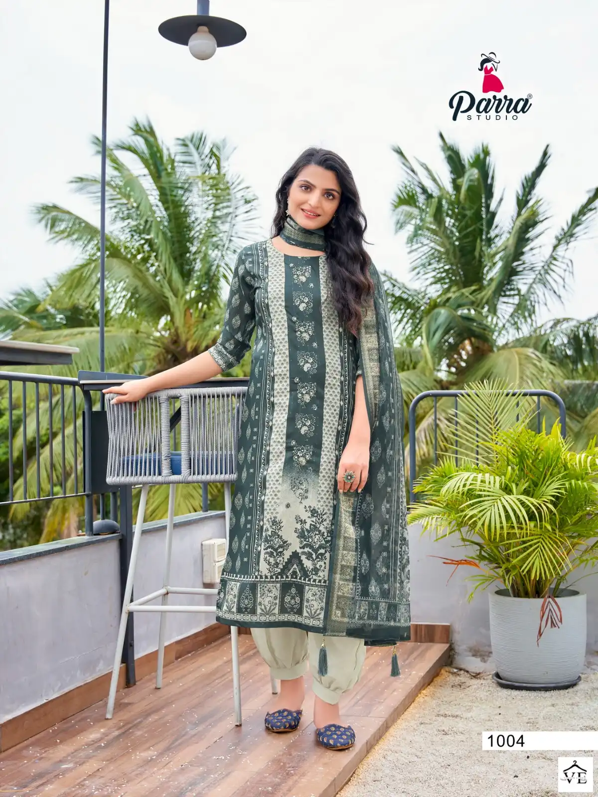 Parra Studio Rubi Vol 1 Maslin Viving Sequence Wholesale Designer Readymade Salwar Suit Catalog — Wholesale Salwar Suits, MPA wholesale from Surat - Gallery Image 4