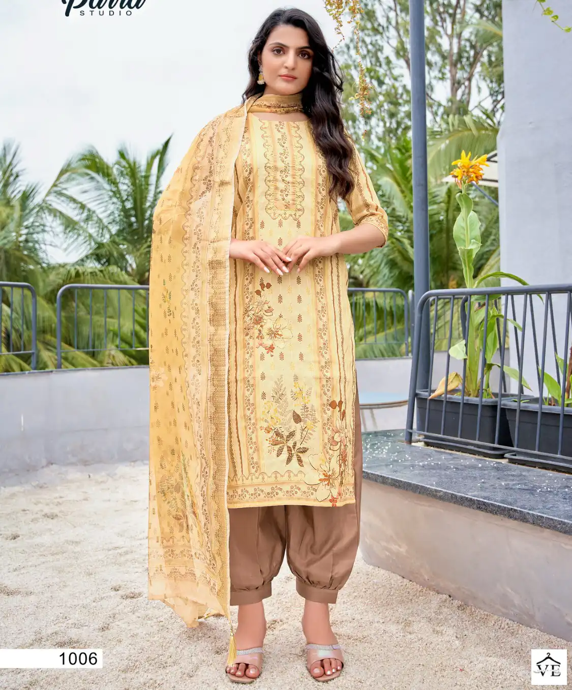 Parra Studio Rubi Vol 1 Maslin Viving Sequence Wholesale Designer Readymade Salwar Suit Catalog — Wholesale Salwar Suits, MPA wholesale from Surat — view 1