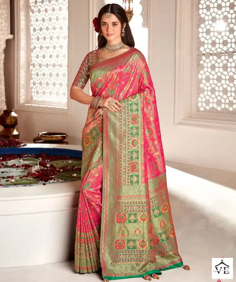 Krishna Gokul Rutba Vol 9 Silk Wholesale Saree Catalog — Wholesale Sarees, MPA wholesale from Surat — view 1