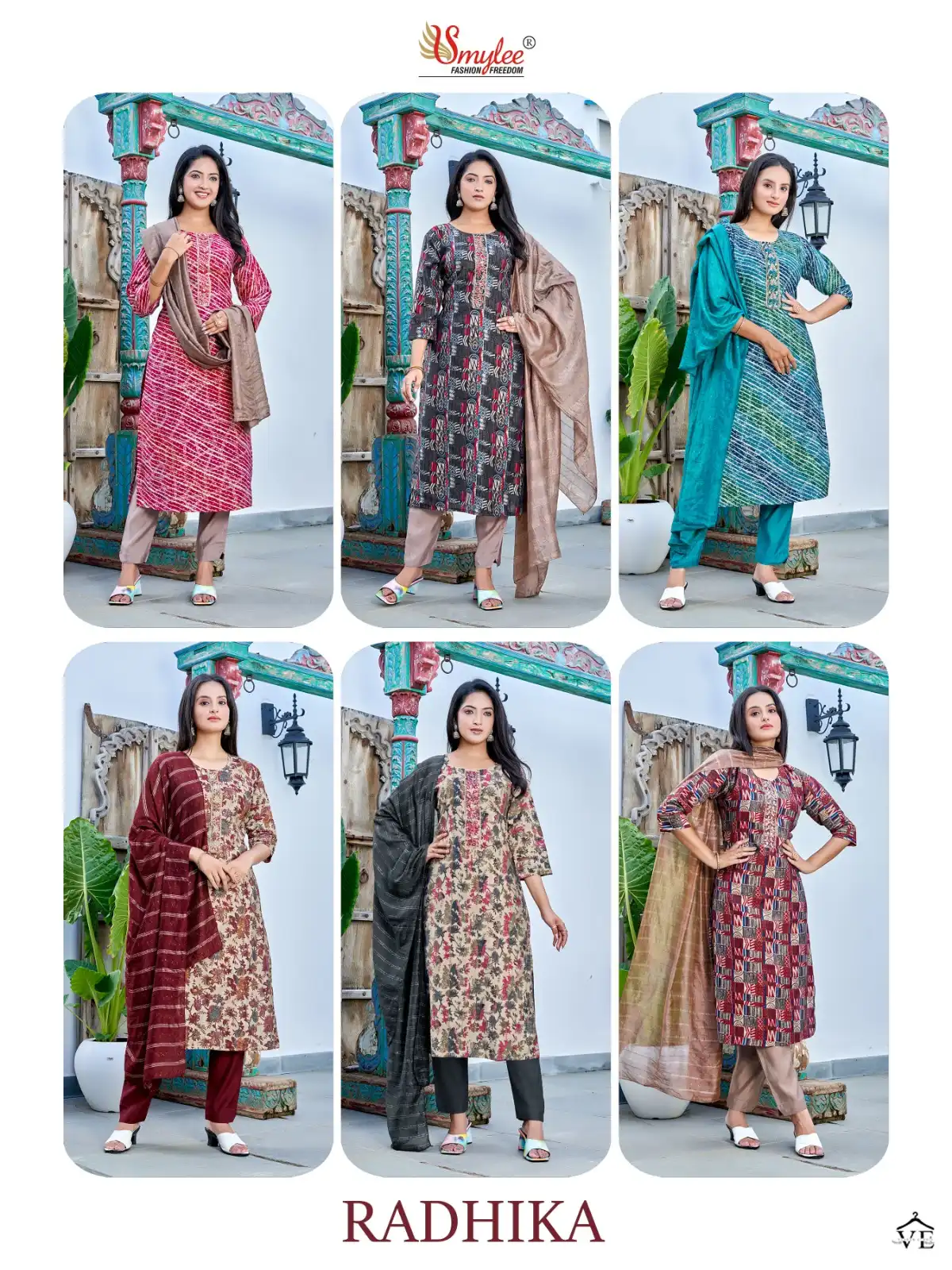 Rung Radhika Heavy Modal Silk Wholesale Readymade Salwar Suit Catalog — Wholesale Salwar Suits, MPA wholesale from Surat — view 6