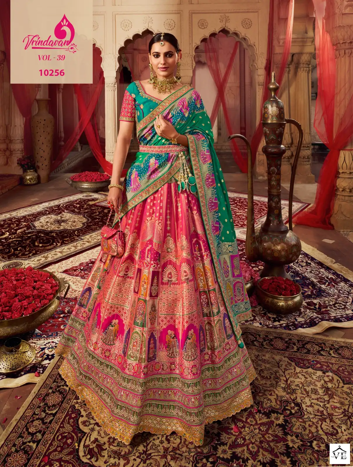Royal Vol-39 Banarasi Silk Wholesale Bridal Lehenga Catalog — Wholesale Lehenga, MPA wholesale from Surat - Gallery Image 8