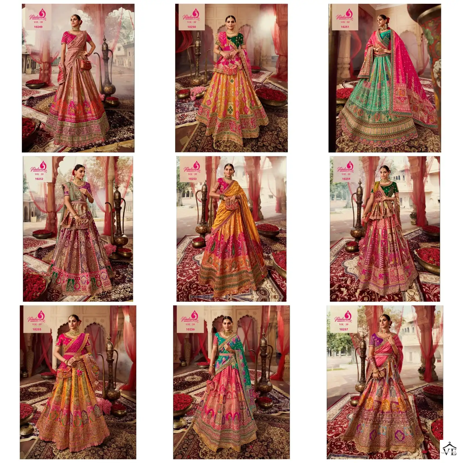 Royal Vol-39 Banarasi Silk Wholesale Bridal Lehenga Catalog — Wholesale Lehenga, MPA wholesale from Surat — view 10