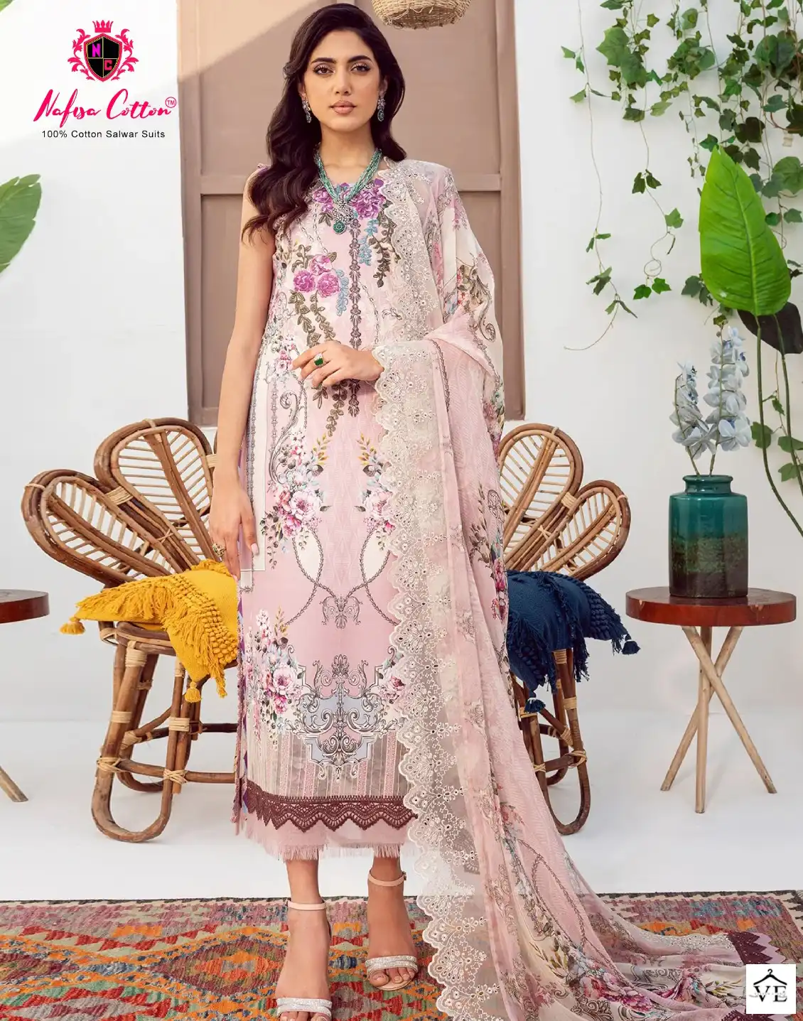 Nafisa Sahil Designer Cotton Collection Vol 12 Cotton Wholesale Pakistani Salwar Suit Catalog — Wholesale Salwar Suits, MPA wholesale from Surat — view 1
