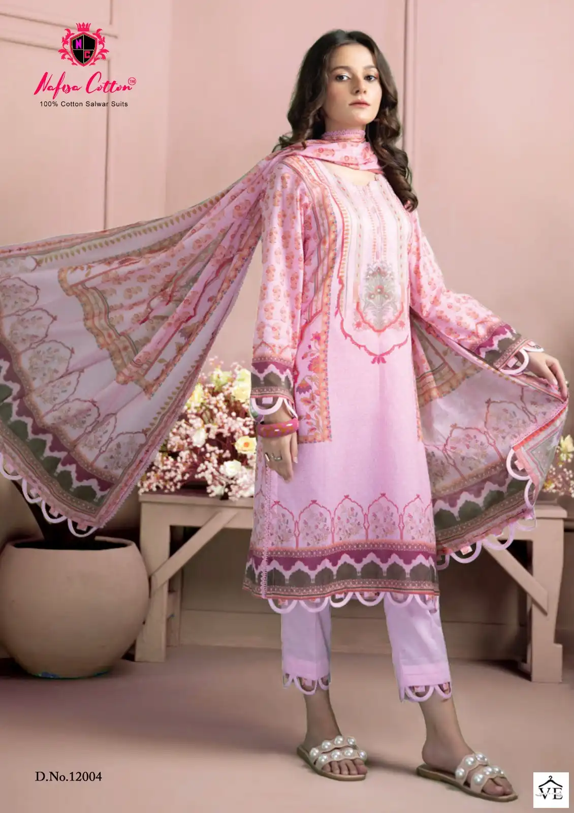 Nafisa Sahil Designer Cotton Collection Vol 12 Cotton Wholesale Pakistani Salwar Suit Catalog — Wholesale Salwar Suits, MPA wholesale from Surat - Gallery Image 4