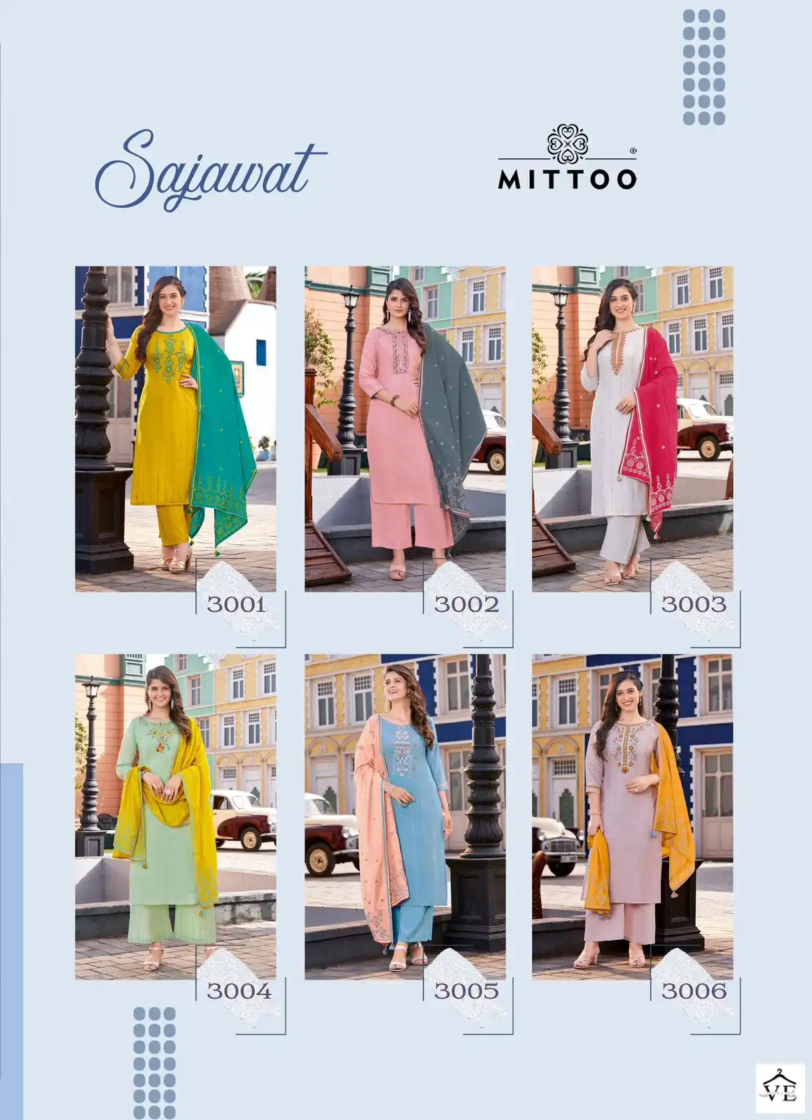 Mittoo Sajawat Rayon Weaving Wholesale Readymade Salwar Suit Catalog — Wholesale Salwar Suits, Mittoo wholesale from Surat — view 6