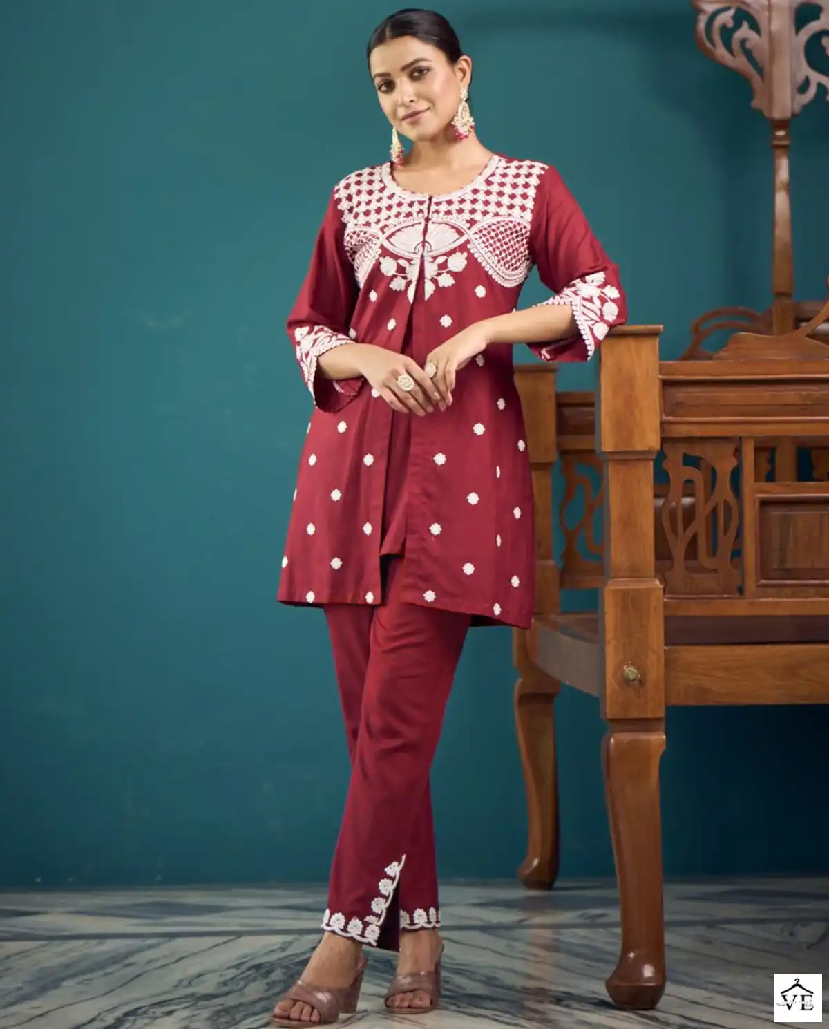 Myami Designer Sara Heavy 17 Kg Rayon Wholesale Co-Ord Set Catalog — Wholesale Kurtis, MPA wholesale from Surat — view 1