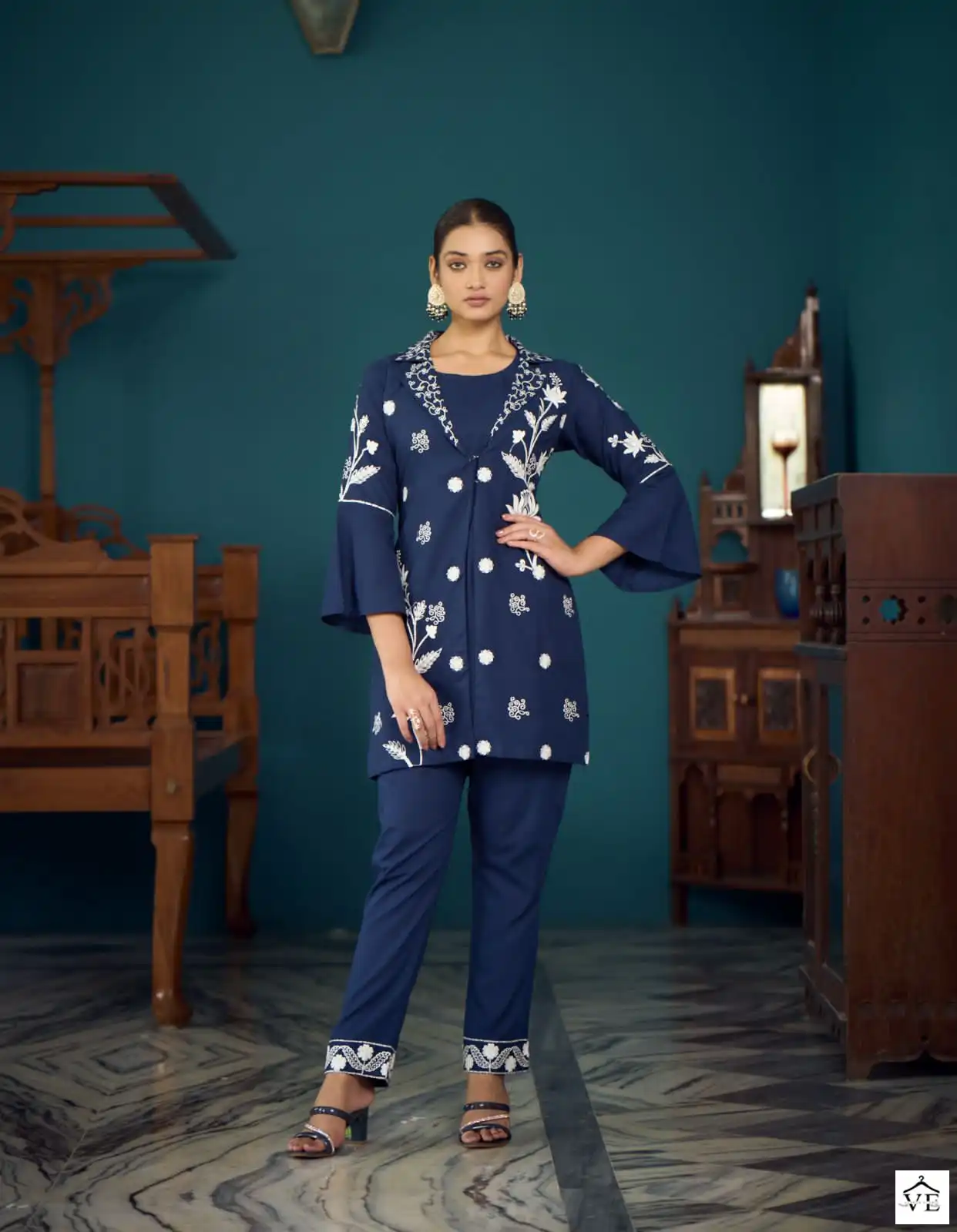 Myami Designer Sara Heavy 17 Kg Rayon Wholesale Co-Ord Set Catalog — Wholesale Kurtis, MPA wholesale from Surat - Gallery Image 2