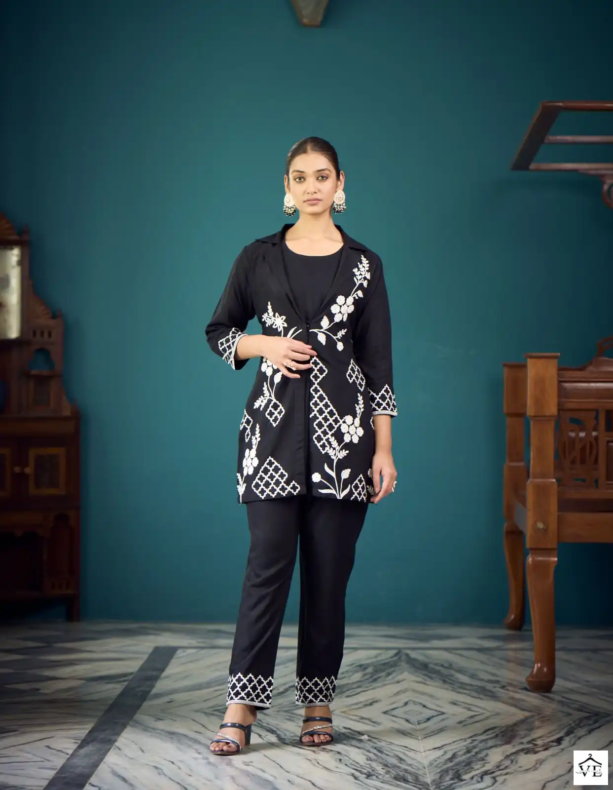 Myami Designer Sara Heavy 17 Kg Rayon Wholesale Co-Ord Set Catalog — Wholesale Kurtis, MPA wholesale from Surat - Gallery Image 4