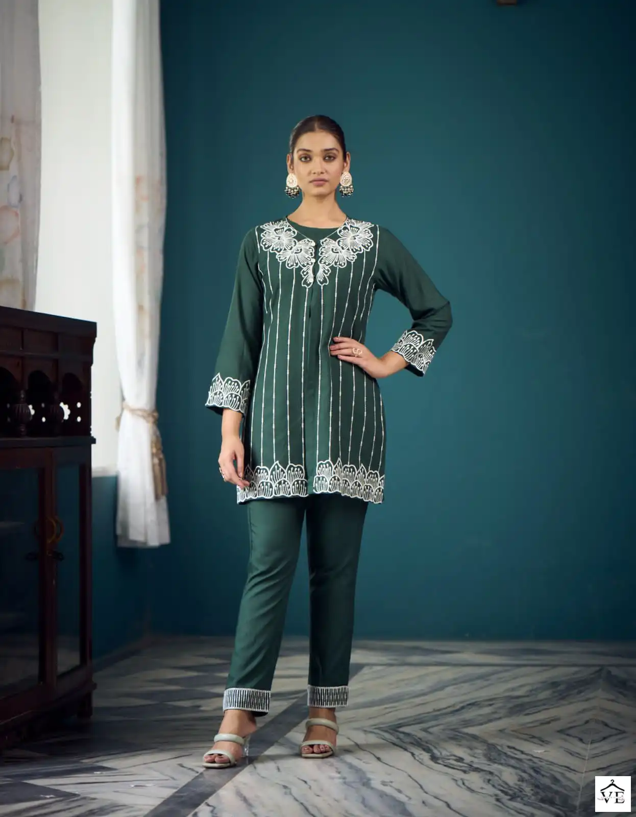 Myami Designer Sara Heavy 17 Kg Rayon Wholesale Co-Ord Set Catalog — Wholesale Kurtis, MPA wholesale from Surat - Gallery Image 5