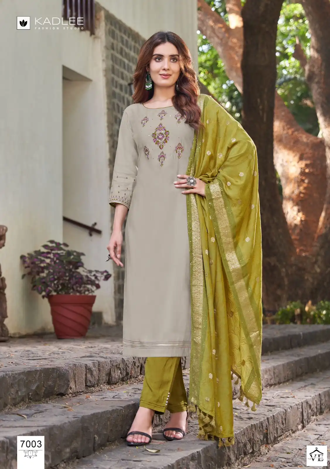 Kadlee Sawan Rayon Weaving Wholesale Readymade Salwar Suit Catalog — Wholesale Salwar Suits, Kadlee Fashion Studio wholesale from Surat - Gallery Image 2