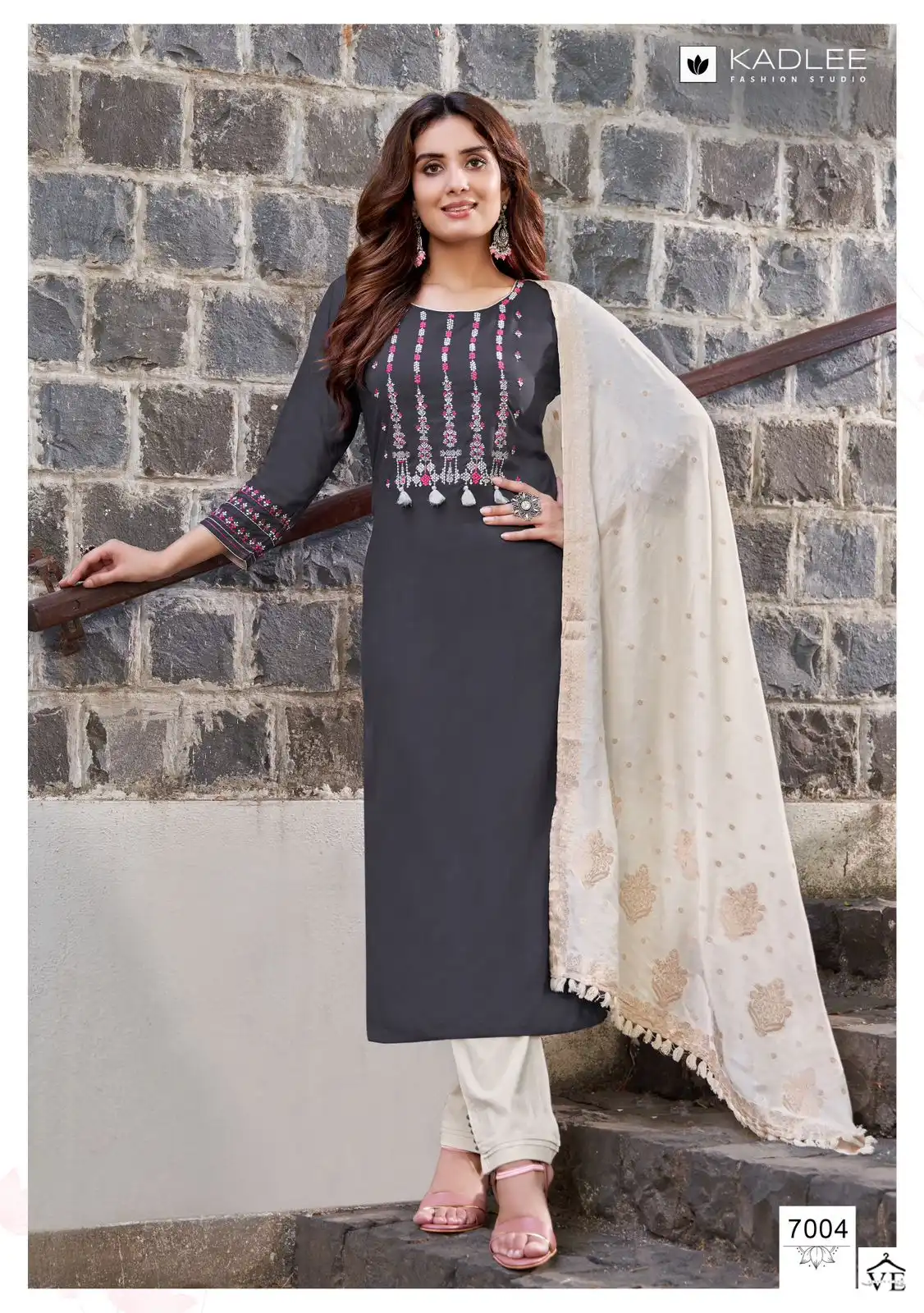 Kadlee Sawan Rayon Weaving Wholesale Readymade Salwar Suit Catalog — Wholesale Salwar Suits, Kadlee Fashion Studio wholesale from Surat - Gallery Image 6