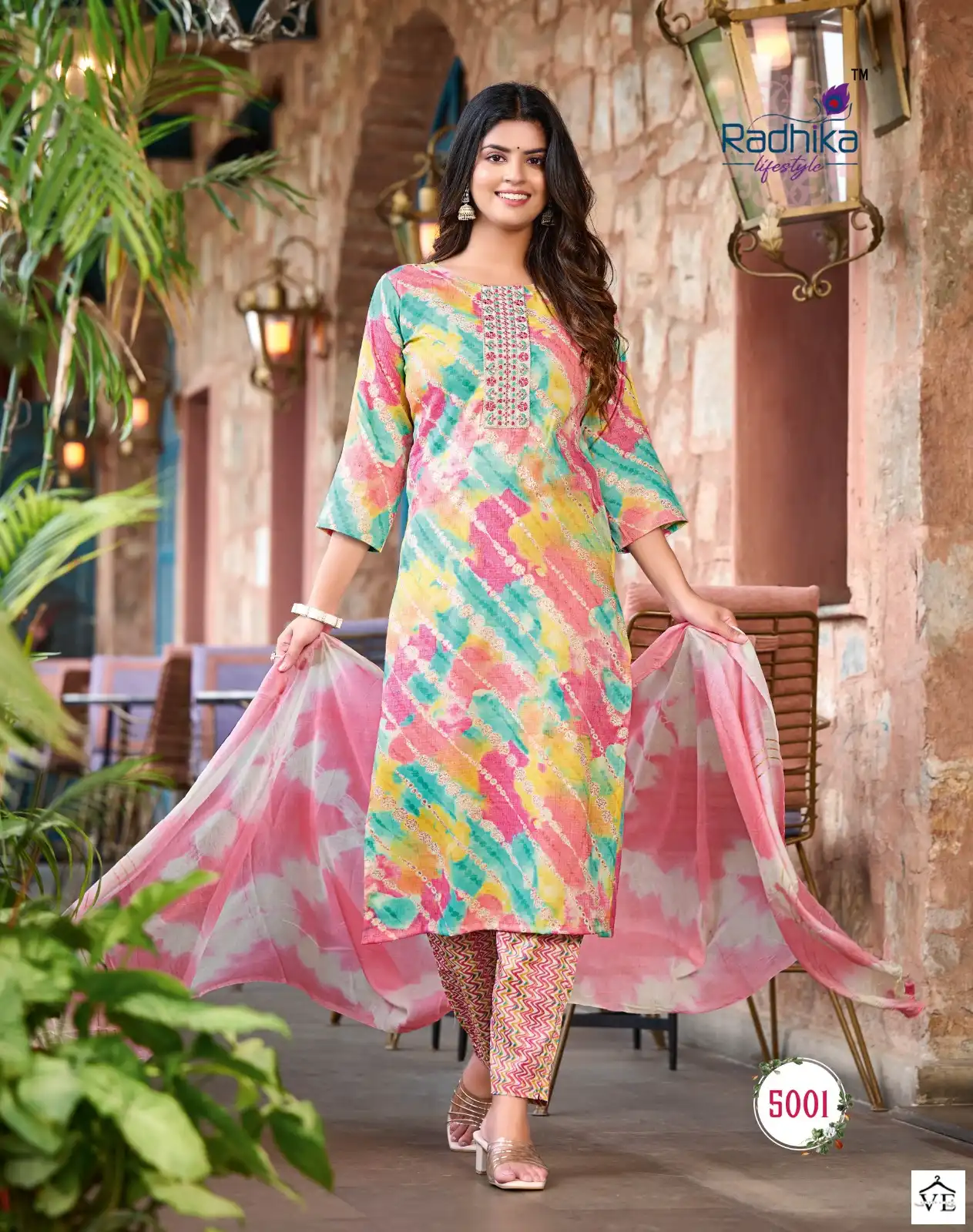Radhika Lifestyle Seerat Vol 5 Rayon Capsule Wholesale Readymade Salwar Suit Catalog — Wholesale Salwar Suits, MPA wholesale from Surat - Gallery Image 2