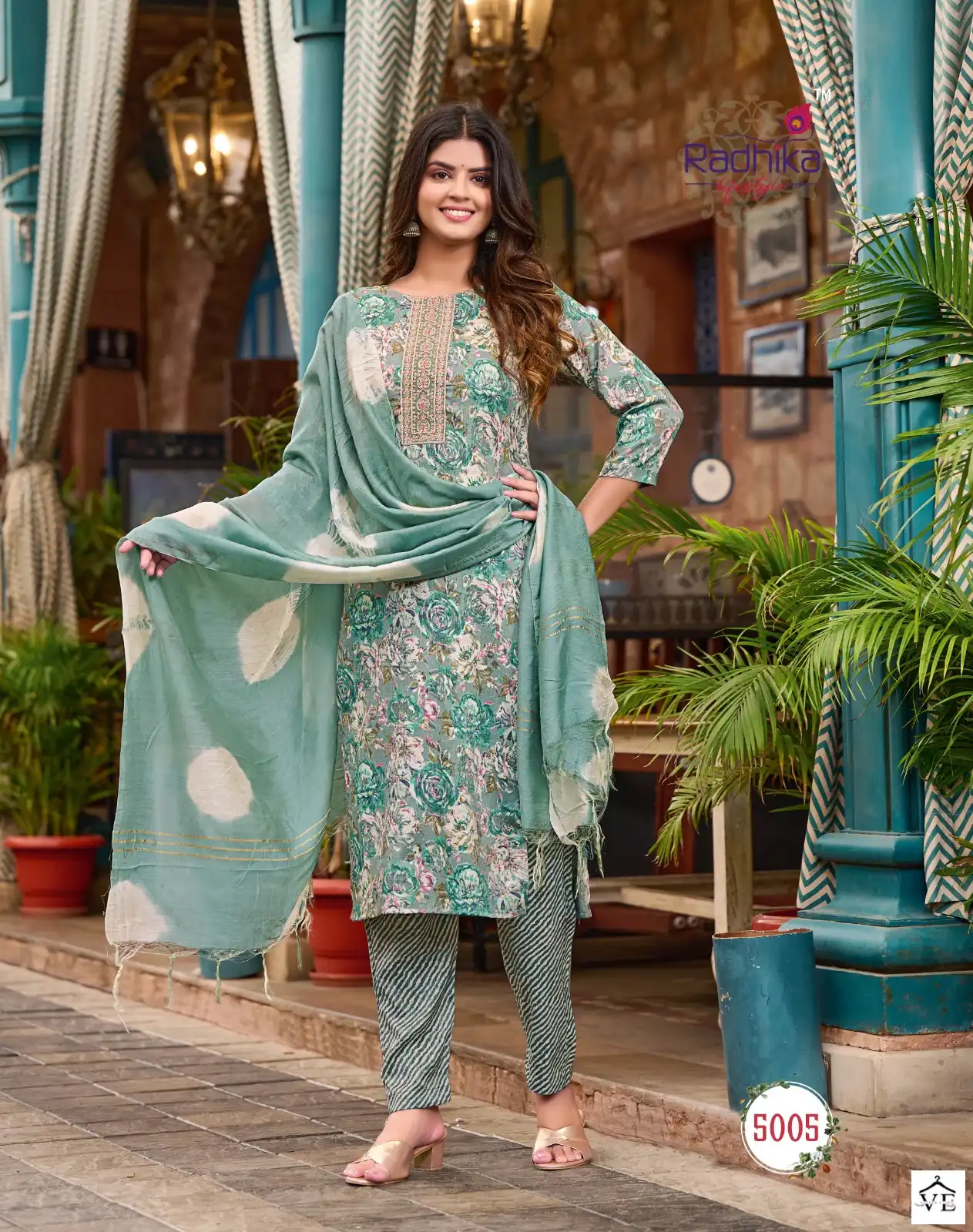 Radhika Lifestyle Seerat Vol 5 Rayon Capsule Wholesale Readymade Salwar Suit Catalog — Wholesale Salwar Suits, MPA wholesale from Surat - Gallery Image 6