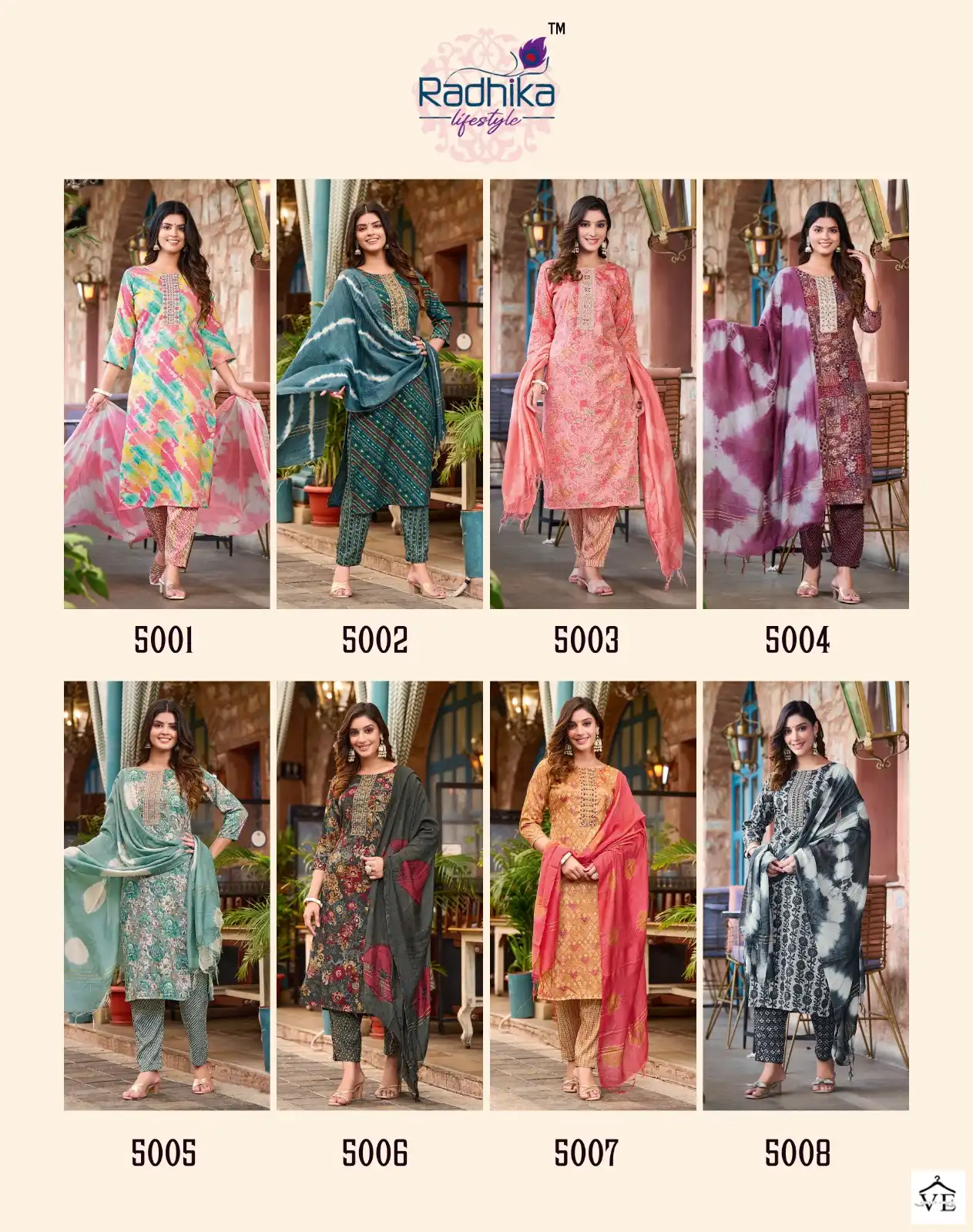 Radhika Lifestyle Seerat Vol 5 Rayon Capsule Wholesale Readymade Salwar Suit Catalog — Wholesale Salwar Suits, MPA wholesale from Surat — view 9
