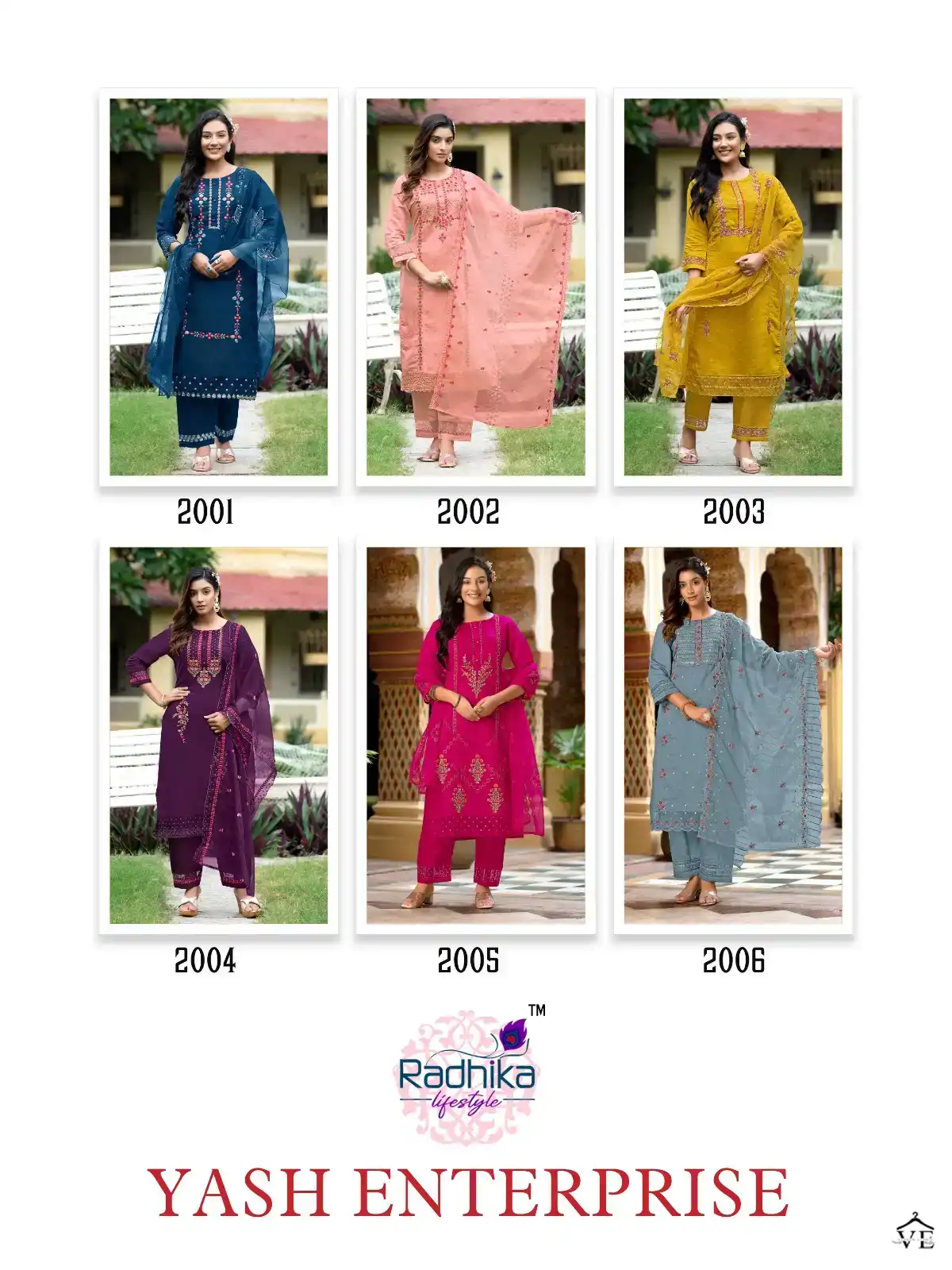 Radhika Lifestyle Sehnaz Vol 2 Pure Roman Silk Wholesale Designer Readymade Salwar Suit Catalog — Wholesale Salwar Suits, MPA wholesale from Surat — view 7