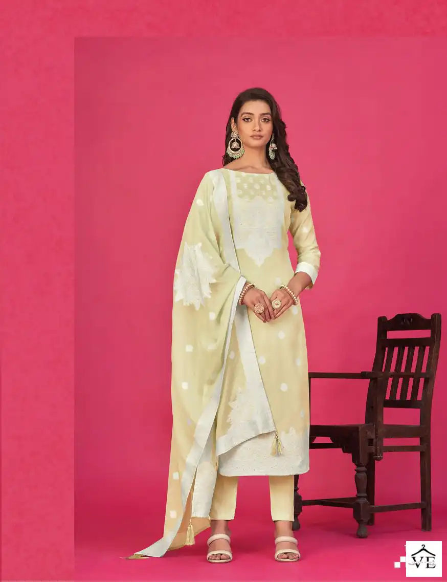 Rama Fashions Shaheen Pure Organic Wholesale Designer Readymade Salwar Suit Catalog - Image 4