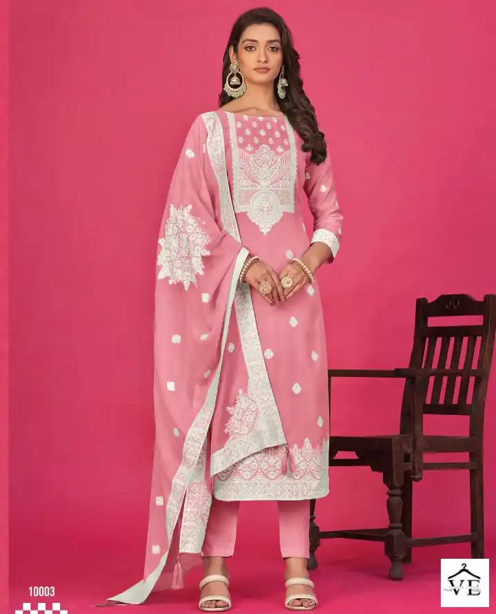 Rama Fashions Shaheen Pure Organic Wholesale Designer Readymade Salwar Suit Catalog